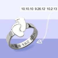 baby feet jewelry