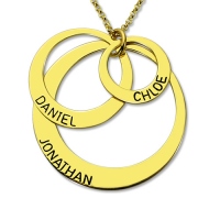 disc necklace for mom