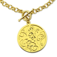 Disc Family Tree Bracelet 