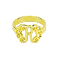 personalized silver ring