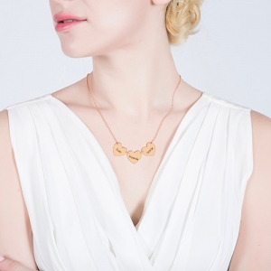 silver mother's necklace