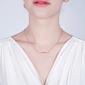 mother's day necklace silver 