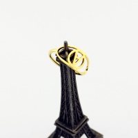 Personalized Eye Ring with Initial 18k Gold Plated