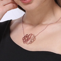 monogram jewelry