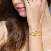 double chain bracelet