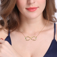 infinity necklace for mom