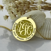 monogram jewelry