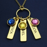 birthstone necklace 