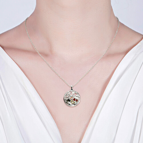 family tree necklace