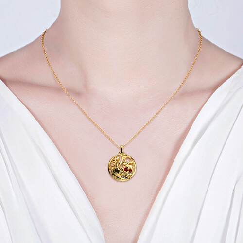 family tree necklace
