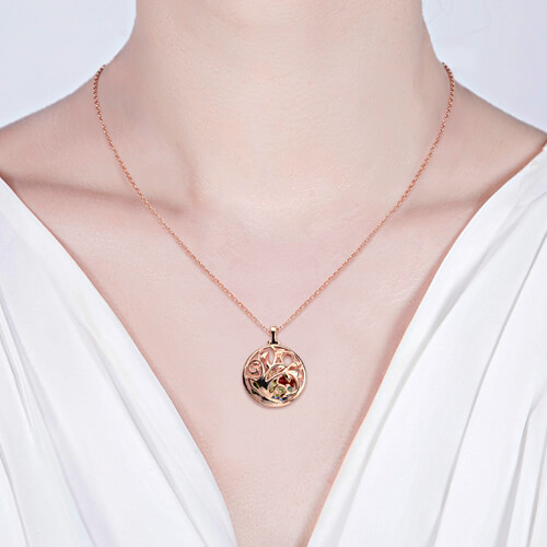 family tree necklace