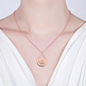 drop shaped necklace
