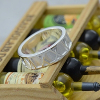 Valentine's Day Gifts for Him - Roman Numerals Band Ring