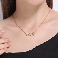 Gold Infinity Necklace