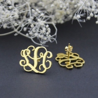 monogram jewelry