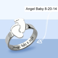 baby feet jewelry