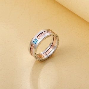 two colour ring