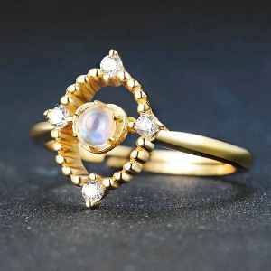 Moonstone Ring for wife