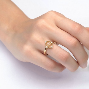 Blue Moonstone Ring Sterling Silver