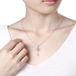 double heart pendant 