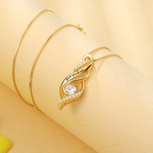 birthstone necklace	