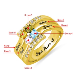 ring with CZs
