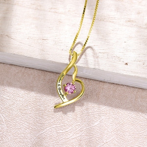 birthstone necklace