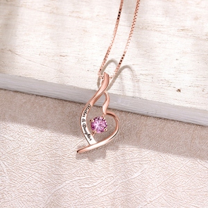 birthstone necklace