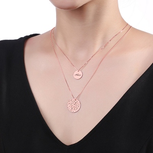 circle pendant necklace
