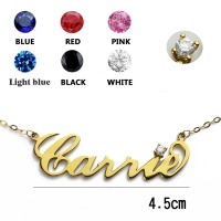 Celebrity NamePlate Necklace