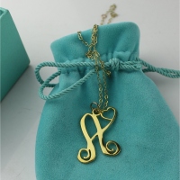 Gold Initial Pendant Necklace