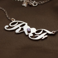 Heart Initial Pendant