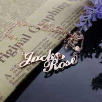 carrie style name necklace