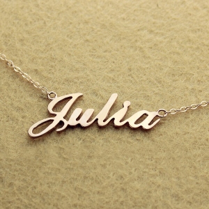Customized name necklace