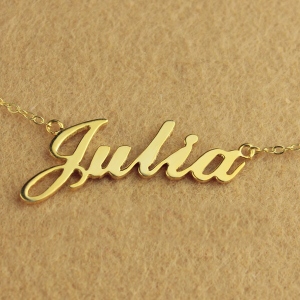 Customized name necklace