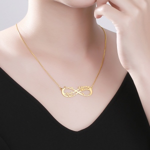 infinity symbol necklace