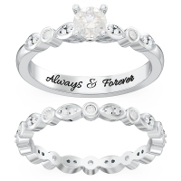 Conjuntos de novia de piedras preciosas solitarias