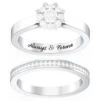 Conjuntos de novia Aurora Round Cluster