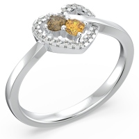 Forever In My Heart Gemstone Ring