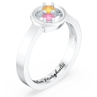 Personalized Eternity Promise Ring