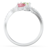 Butterfly Promise Ring with Accents