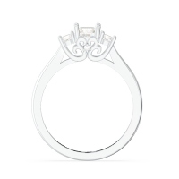 3 Stone Diamond Engagement Ring