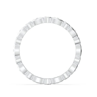 Vintage Glamour Accented Wedding Band