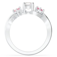 Custom Everlasting 3-Stone Ring