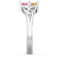 Irish Celtic Knot Heart-shaped Promise Ring