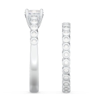 Oval Halo Wedding Ring Sets